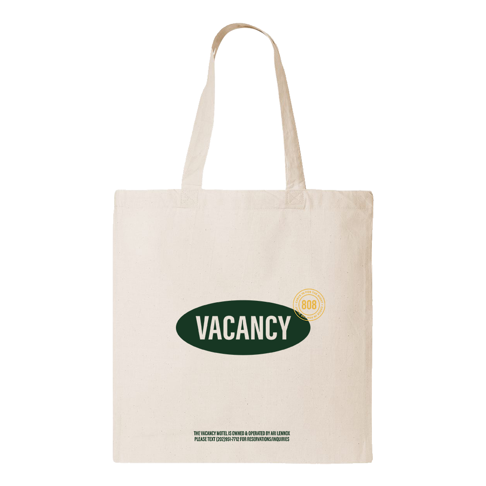 Vacancy Tote Bag